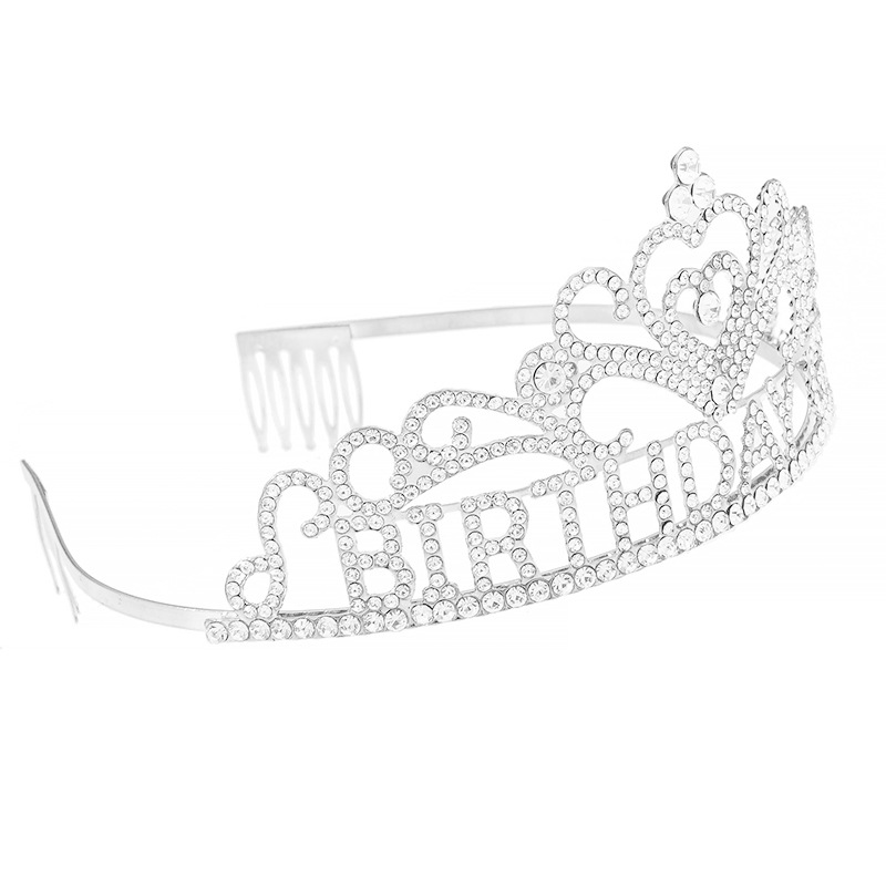 跨境生日派对皇冠BIRTHDAYGIRL生日女孩聚会公主水钻王冠头饰详情13