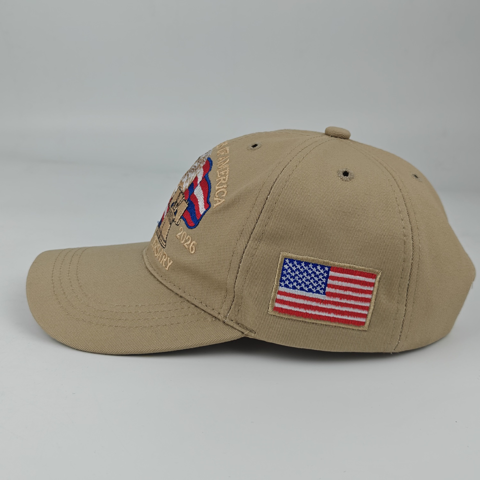 New in-stock American 250th anniversary commemorative baseball cap, three-dimensional embroidered commemorative cap, cross-border headband baseball cap pic 42