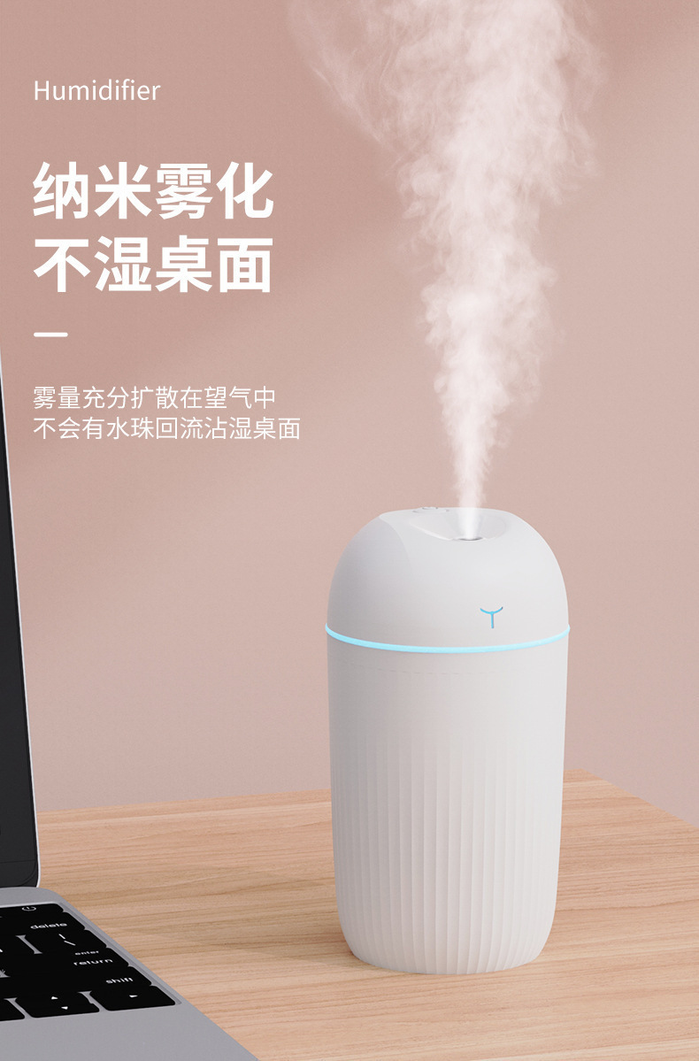 新款usb插电加湿器 家用卧室桌面小型便携迷你大雾量补水喷雾礼品详情4