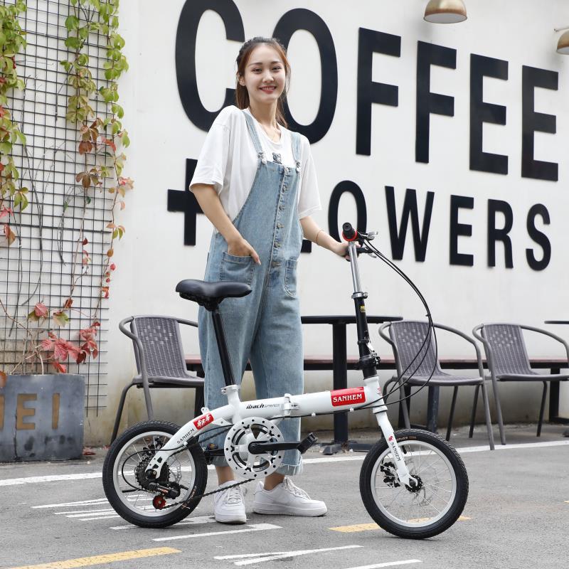 14-inch folding bicycle, ultra-light and portable adult bicycle, folding bike, urban leisure cycling bicycle pic 28