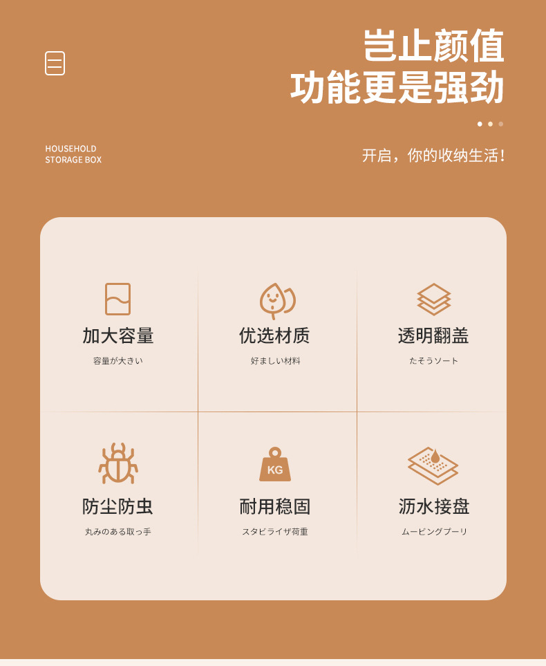 婴儿奶瓶收纳盒沥水防尘收纳箱带盖宝宝餐具晾干架子水杯子沥水架详情2