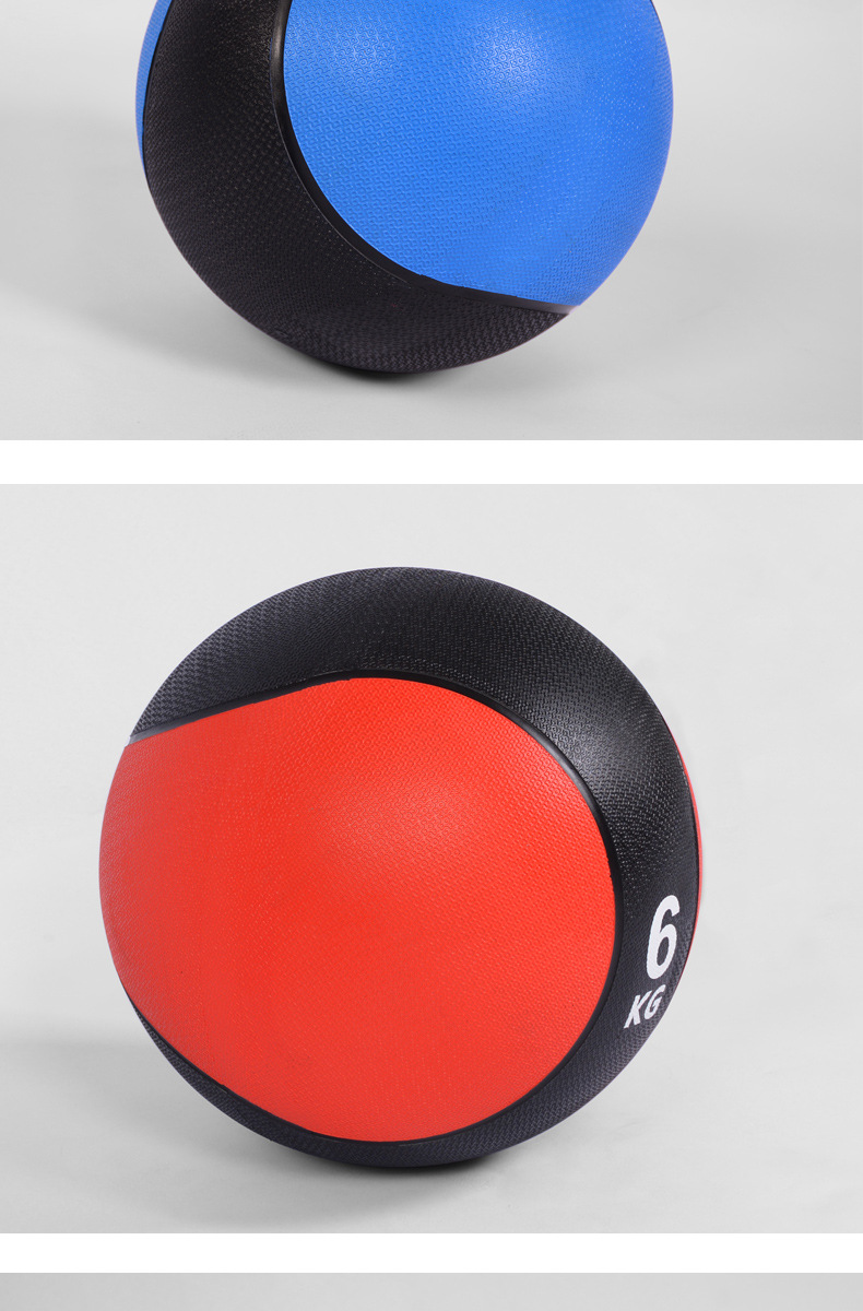 Medicine balls, gravity balls, waist and abdominal exercise balance balls, rehabilitation training exercise solid balls, rubber elastic balls, fitness medicine balls pic 13