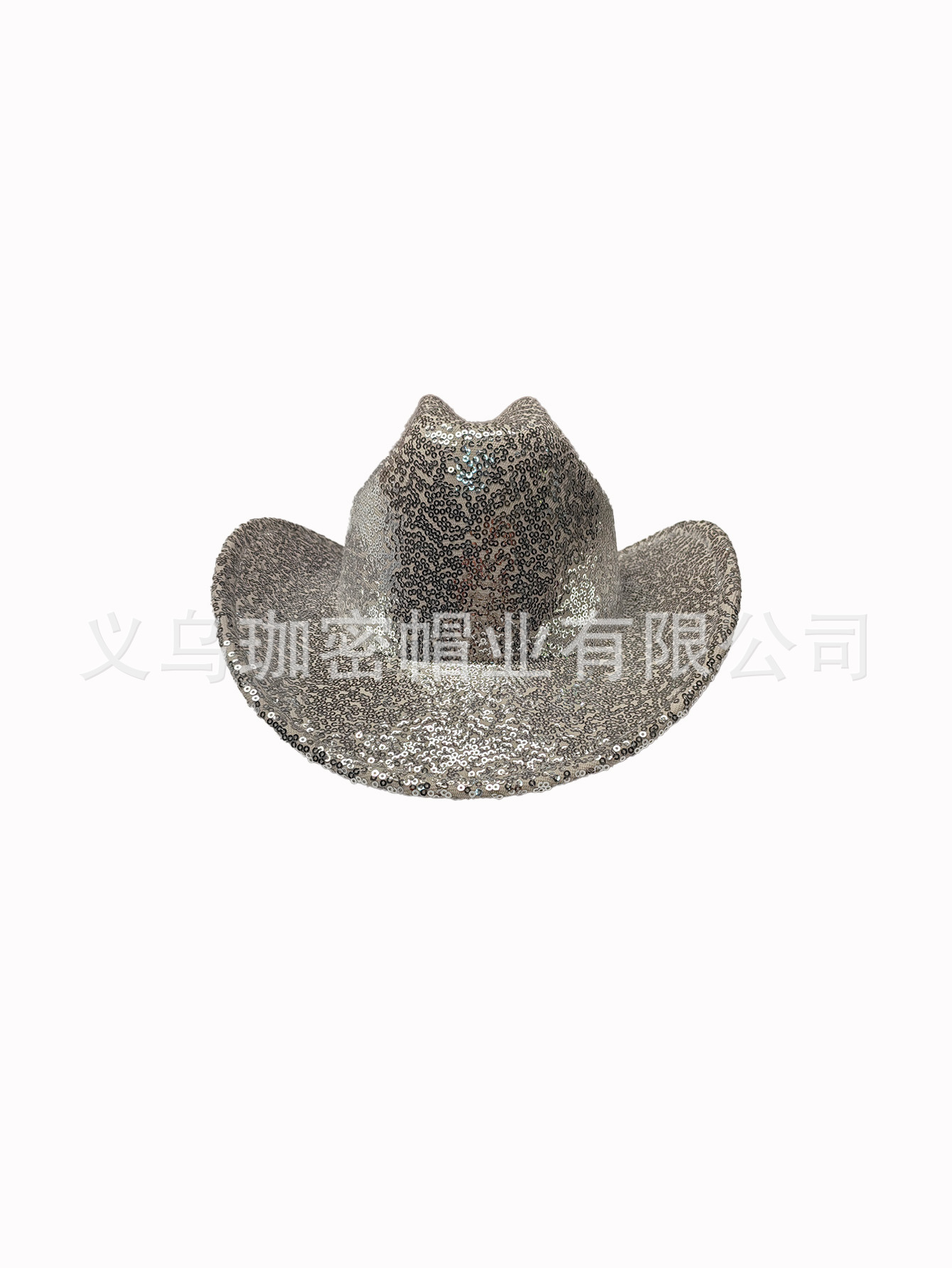 Transfronterizo nuevo estilo fiesta fiesta baile show sombrero de vaquero sombrero de festival de comercio exterior lana lentejuelas cool jazz sombrero pic 7