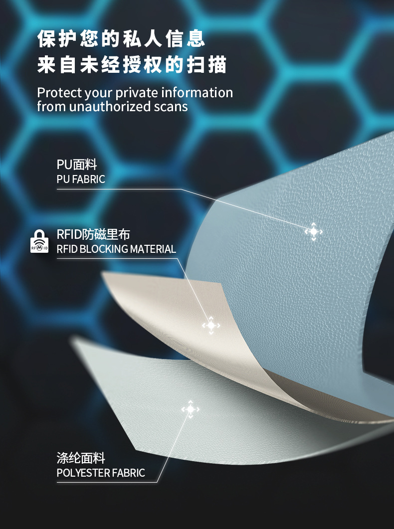 MANDU漫度男士钱包多卡位大容量卡片包 简约皮质卡包复古零钱包详情7