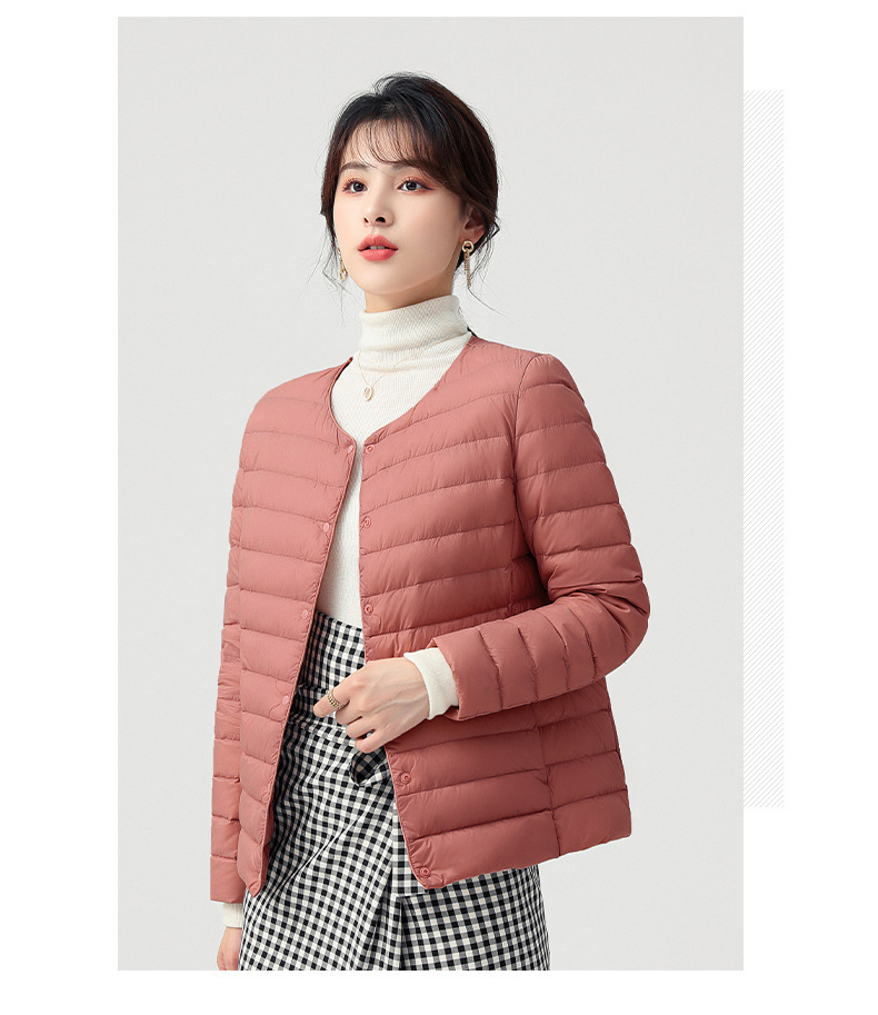 2025跨境新款轻薄羽绒服外套女秋冬羽绒服内胆轻型薄款时尚保暖详情43