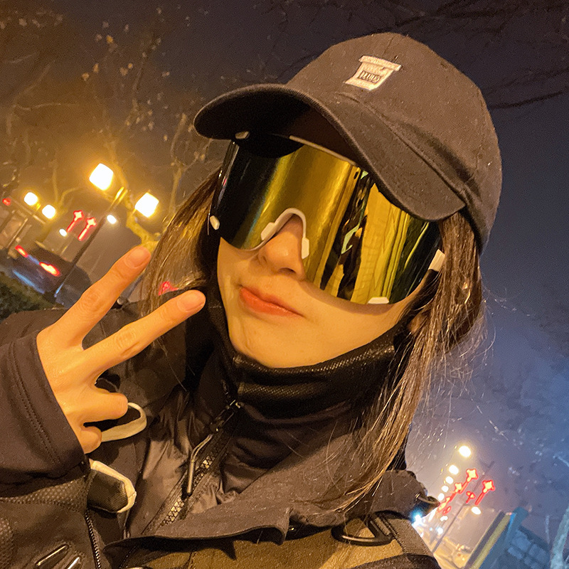 骑行眼镜公路自行车护目镜户外防风墨镜男女2024大遮脸变色太阳镜详情3