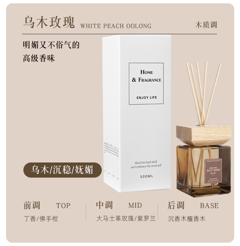 500ML无火香薰酒店卫生间家用厕所室内持久留香香氛摆件现货批发详情6