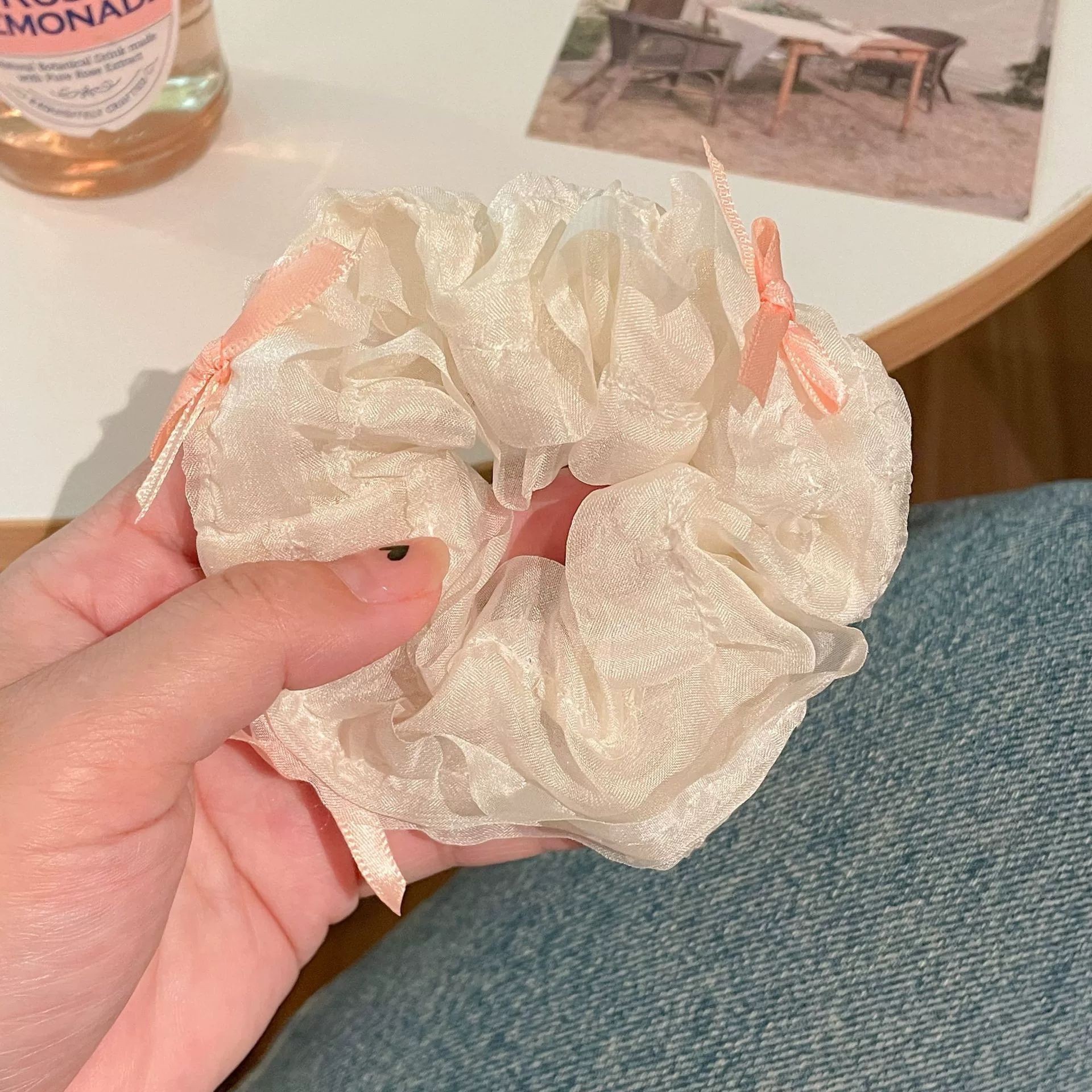 夏季高级感大肠圈韩国ins发圈女发绳扎头绳皮筋头饰头花发饰批发详情44
