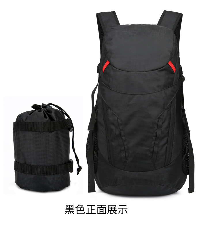 Cross-border water-repellent large-capacity leisure sports folding backpack, travel hiking foldable storage outdoor backpack pic 22