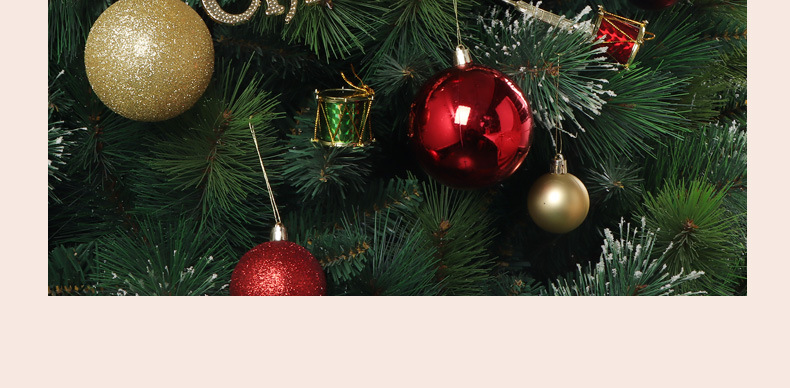 跨境圣诞新款电镀塑料球3cm圣诞球4cm 8cm挂件48圣诞树装饰品详情12