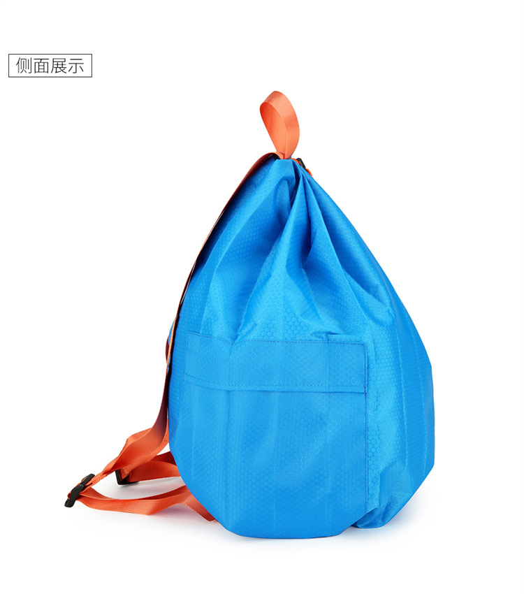 Yitu Warner Heim backpack, foldable portable storage bag, large capacity basketball bag, drawstring bag, drawstring backpack pic 36