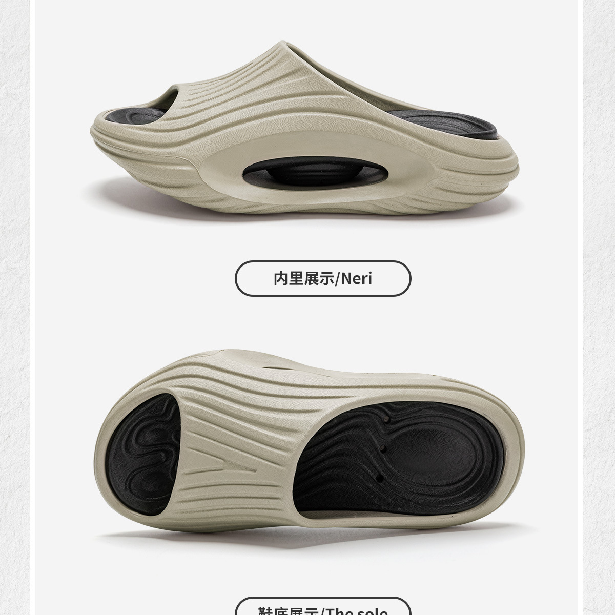 跨境批发凉拖鞋男士沙滩拖鞋室外防滑耐磨居家浴室洗澡eva凉拖女详情21