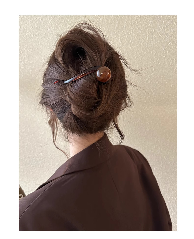 高级感扭扭发夹珍珠一字抓夹女2024新款简约百搭后脑勺鲨鱼夹发饰详情1