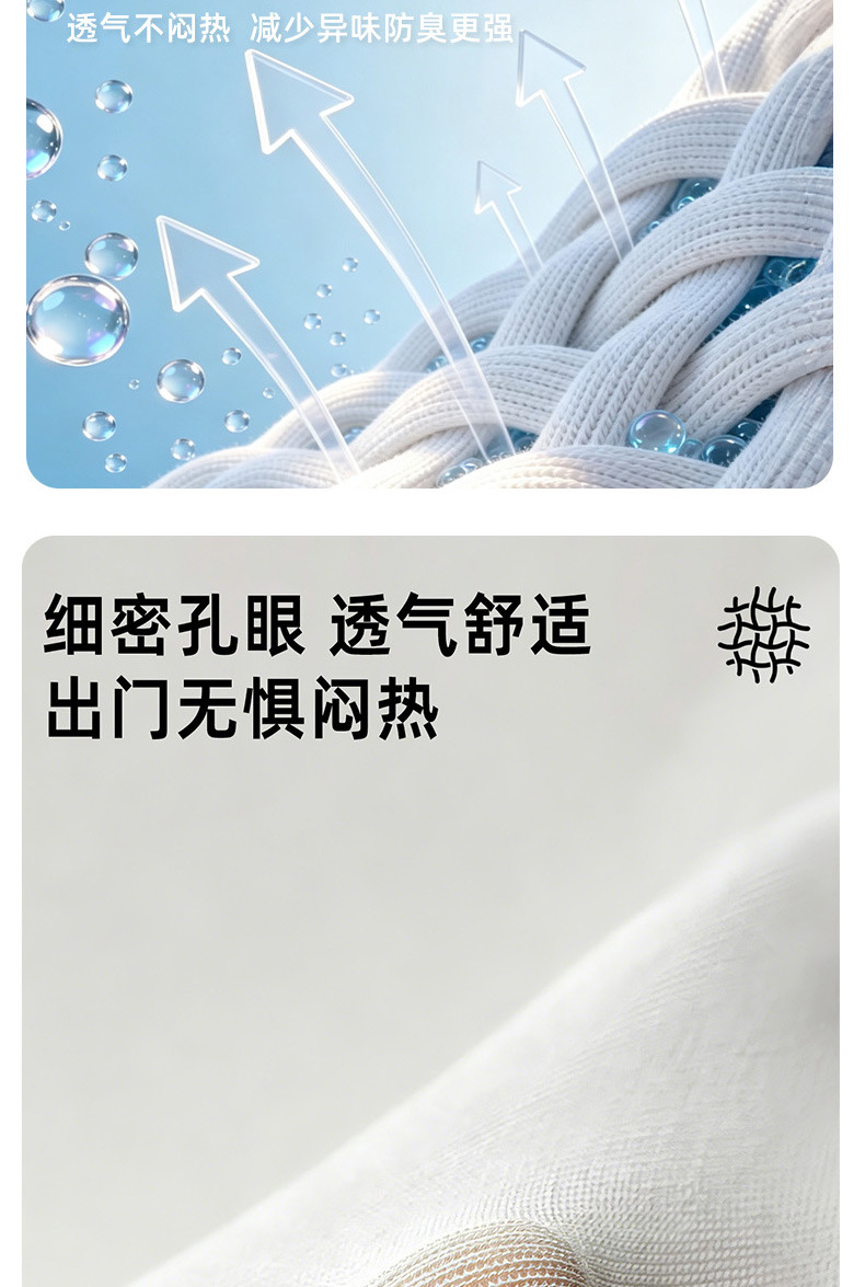 Disposable socks for both men and women, five pairs of disposable socks, hotel and business trip portable, no-wash, sweat-absorbing, daily disposable travel socks pic 5