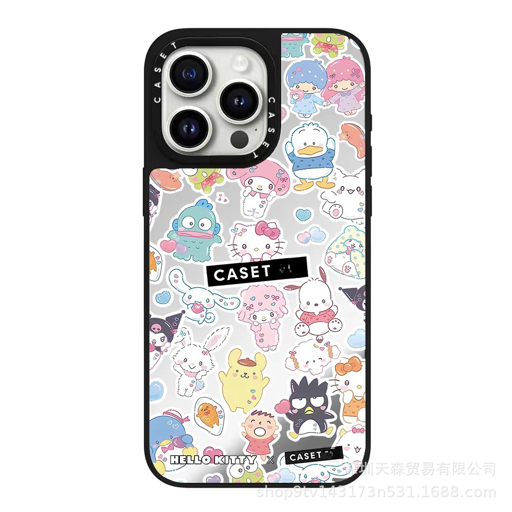 CASETi联名KT猫贴纸适用iphone16pro苹果15Promax手机壳13/12防摔详情15