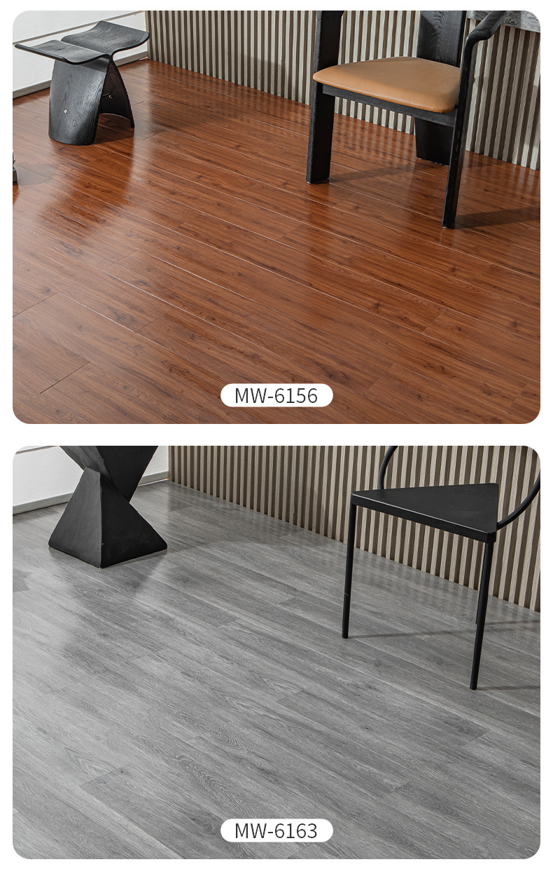 pvc地板贴自粘木纹石纹防滑地板革水泥地直接铺大面积地贴纸地板详情16