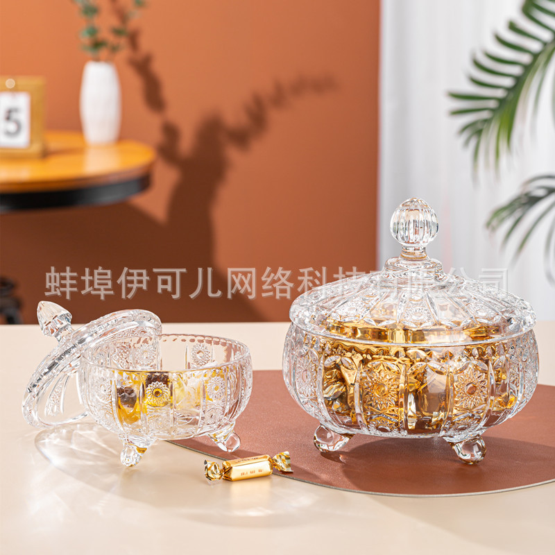 玻璃罐糖果罐香薰蜡烛罐干果罐收纳摆件储物盒首饰品盒消磁碗详情12