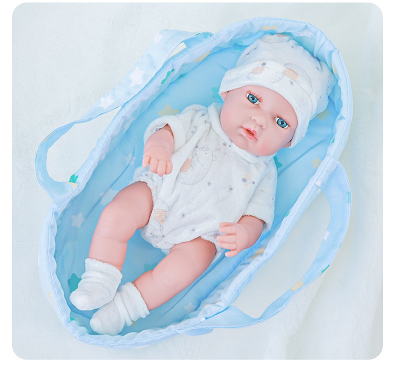 Cross-border exclusive supply of rebirth dolls, baby comfort sleeping dolls, role-playing toys, children's soft rubber dolls wholesale pic 16