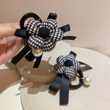 新款纯色泡泡皱柔软大肠发圈韩版简约褶皱复古网红百搭肥肠圈女详情10