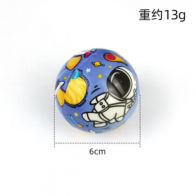 Cross-border Amazon PU sponge foam astronaut squeeze release ball, children and teenagers outdoor sports elastic ball pic 2