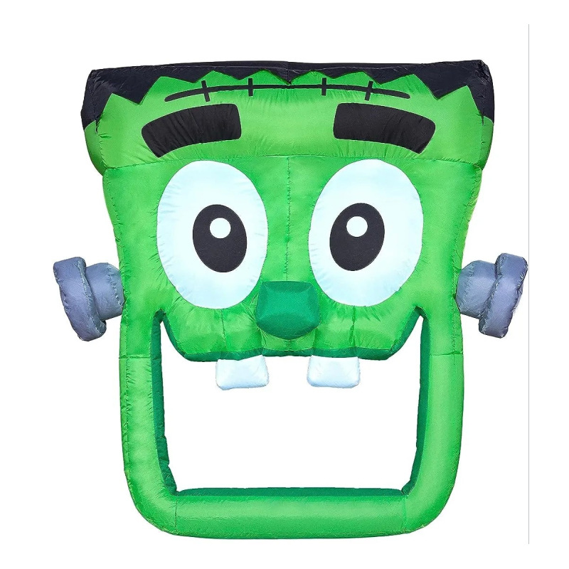 Cross-border Halloween inflatable car trunk decoration led illuminated terrifying eyeball car inflatable party supplies pic 7