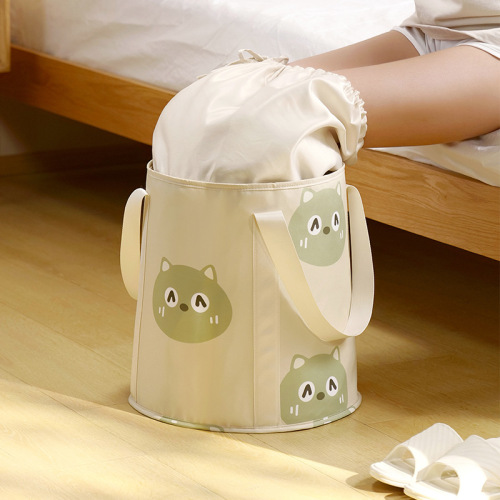 简约手提大容量洗漱包Pu防水化妆包旅行便携洗漱用品化妆品收纳袋详情7