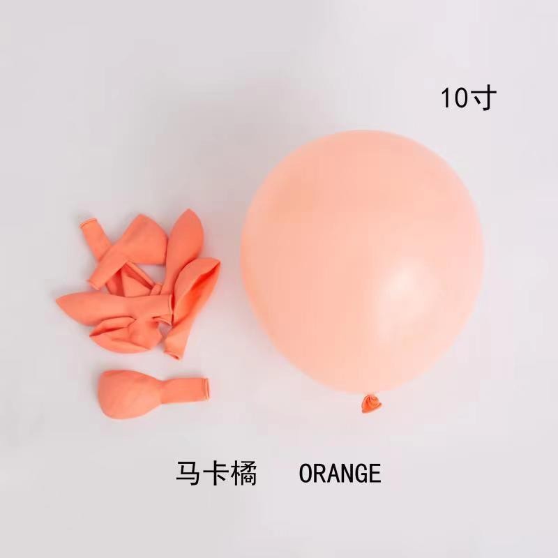 2.2-gram 10-inch matte latex balloons, pearlescent balloons, wedding balloons, party decorations, macarons, arch doors, wedding pic 32