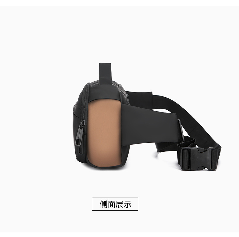 跨境腰包多功能通勤旅行手机胸包户外运动骑行斜挎包时尚胸前包详情28