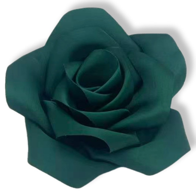 复古缎面玫瑰花布艺立体饰品花朵 diy发饰胸花鞋帽服装辅料配件详情10