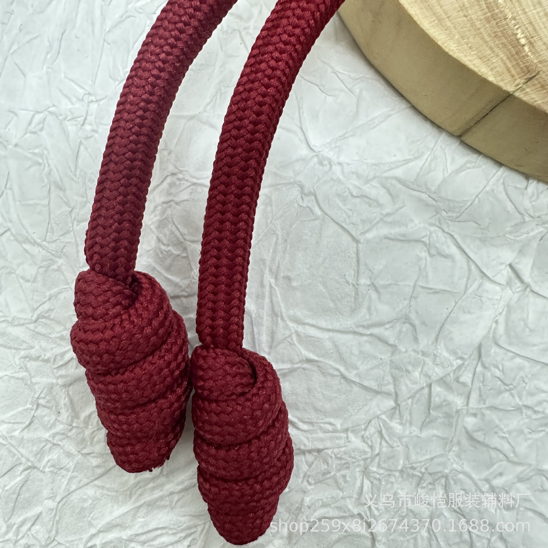 Chinese-style large-cap buttons, traditional Chinese style buttons, special pearl buckles for cheongsams, double-button overcoats, red Chinese knot design, woolen button accessories, selected clothing accessories pic 7