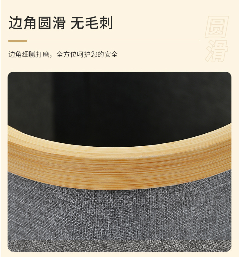 跨境饮料瓶可乐罐收纳筐带盖可折叠脏衣篓洗衣篮美式脏衣篮脏衣桶详情11