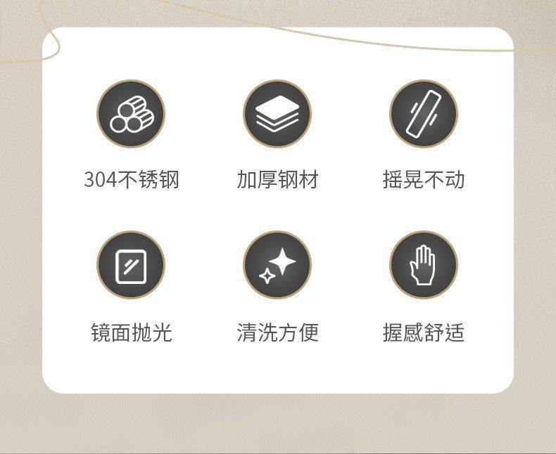 德国不锈钢勺子筷子叉子套装收纳便携餐具三件套成人学生家用详情21