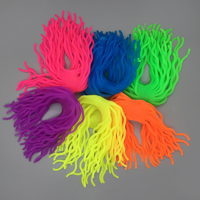 跨境意大利面泡面发泄玩具TPR软胶方便面拉拉乐创意拉面减压整蛊详情1