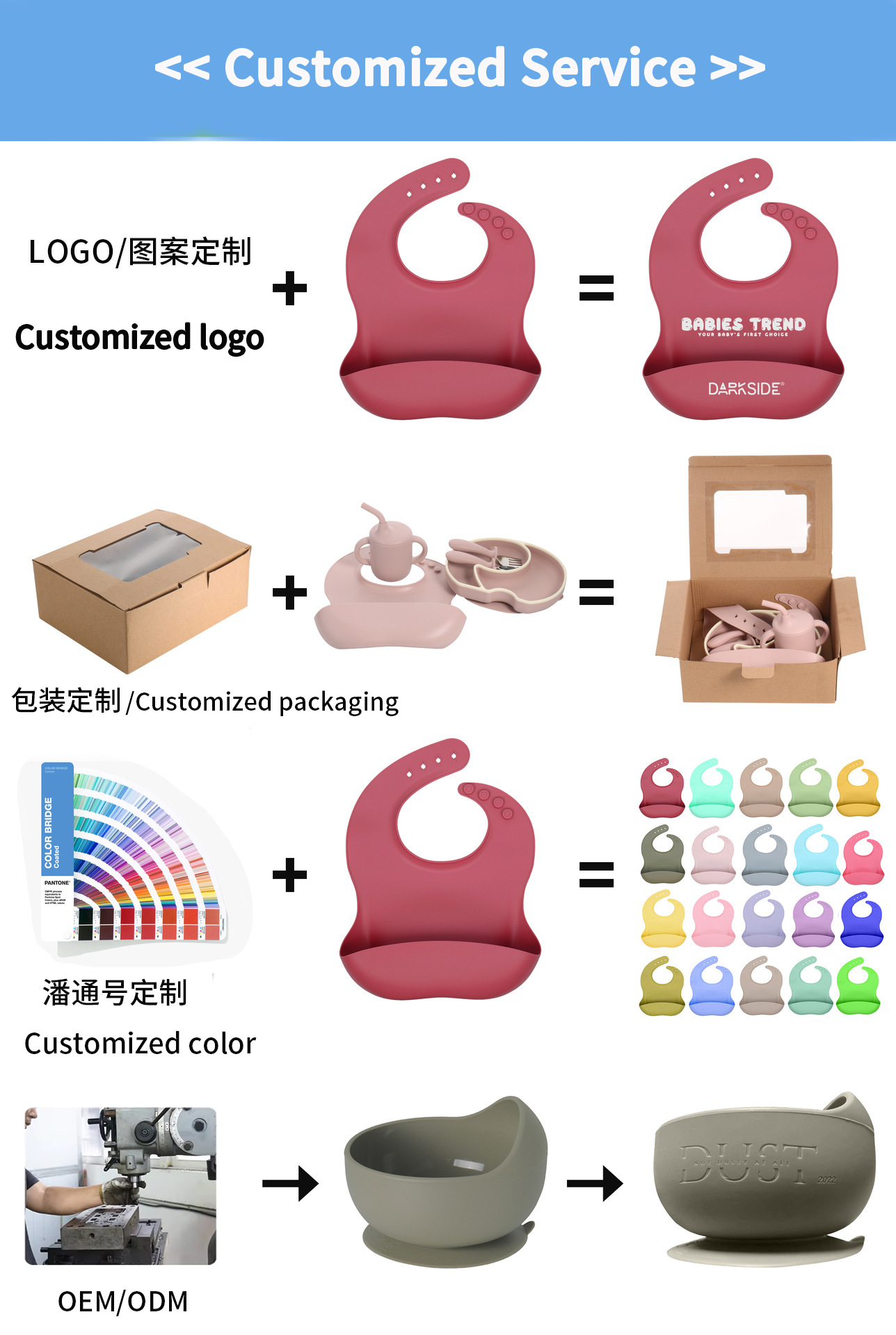 Cute cat cartoon portable outdoor baby milk powder packaging box, baby food snack milk powder storage box pic 5
