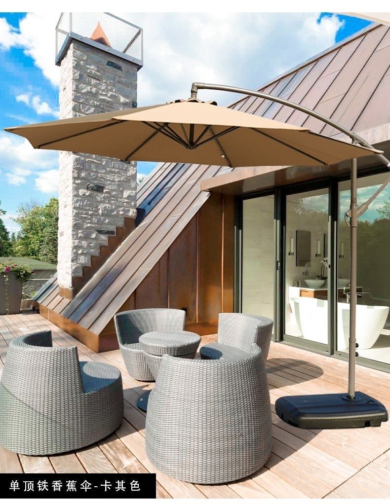 户外遮阳伞庭院伞太阳伞香蕉伞厂家花园折叠伞详情14