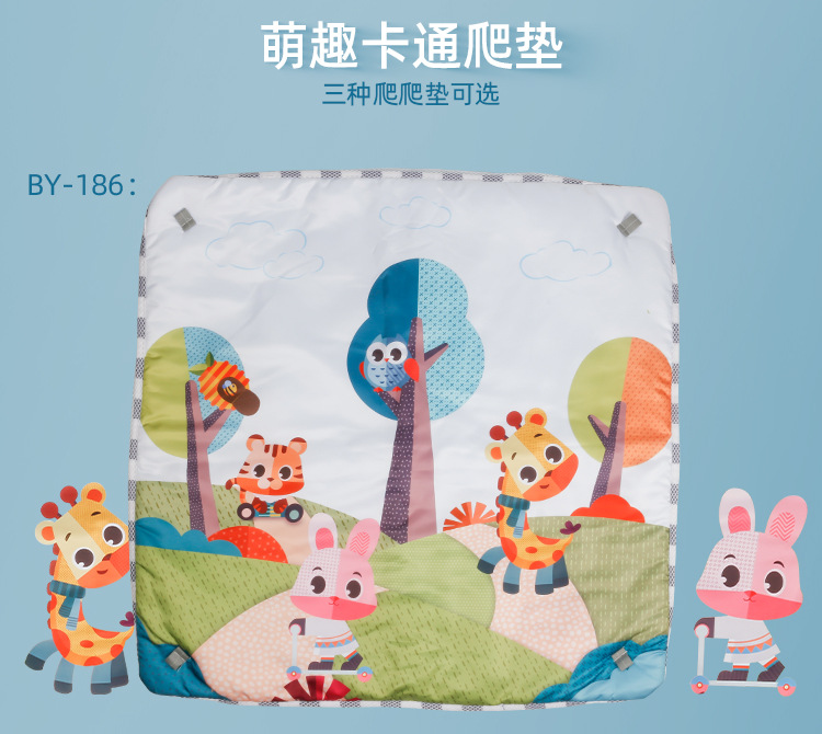 Cross-border baby pen, game, fitness frame, early education for newborn babies, ocean crawling, ball pool, toy gifts pic 28