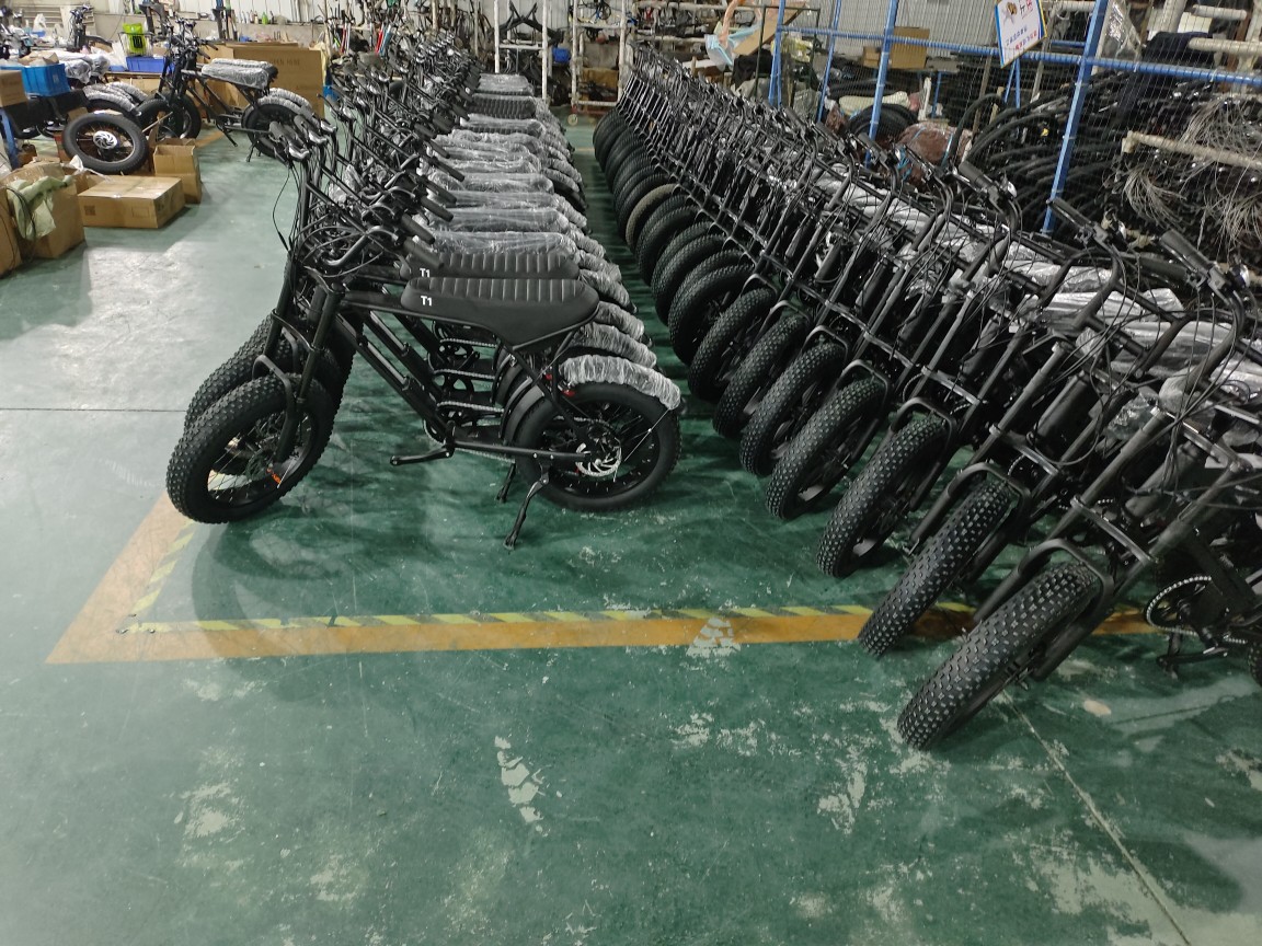 ebike雪地锂电自行车电动自行车48V500w胖胎沙滩super73越野详情5