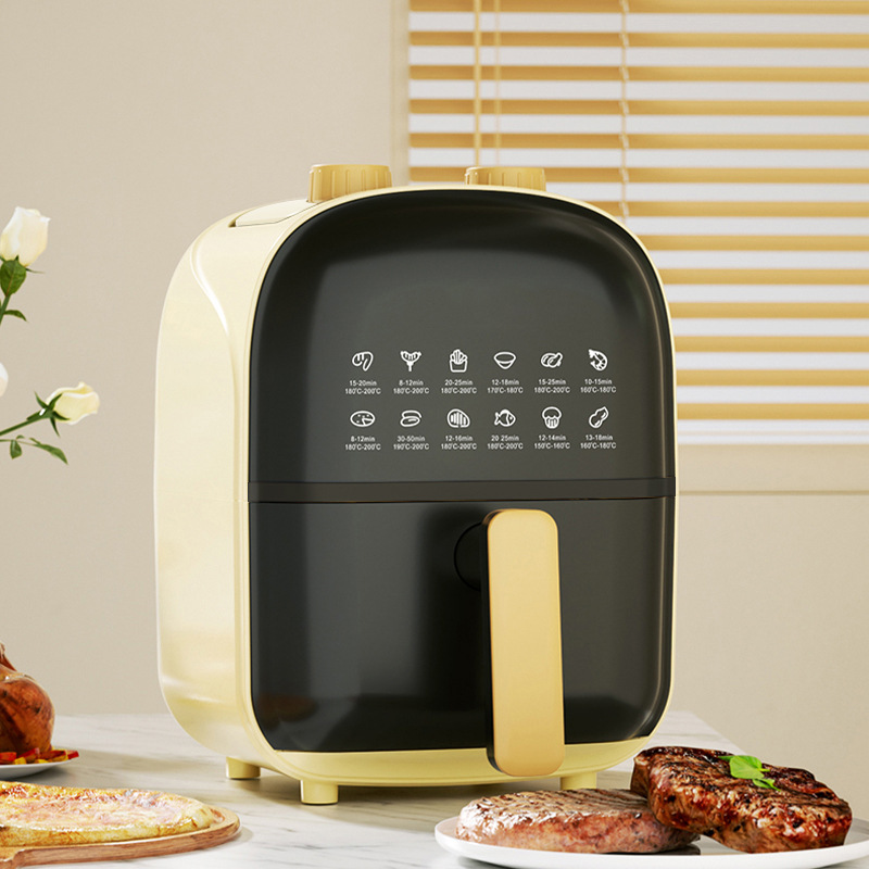 New type mechanical non-flipping household air fryer, dormitory oven, large-capacity multi-functional all-in-one machine, electric fryer pic 3
