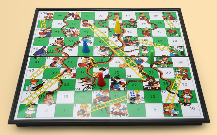 飞行棋地毯五子棋跳棋国际象棋多合一磁吸可折叠棋盘儿童益智玩具详情24