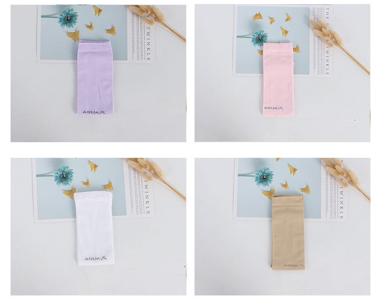 夏季防晒女男袖套户外冰丝手臂薄款骑行诸暨冰袖批发防晒升级详情9