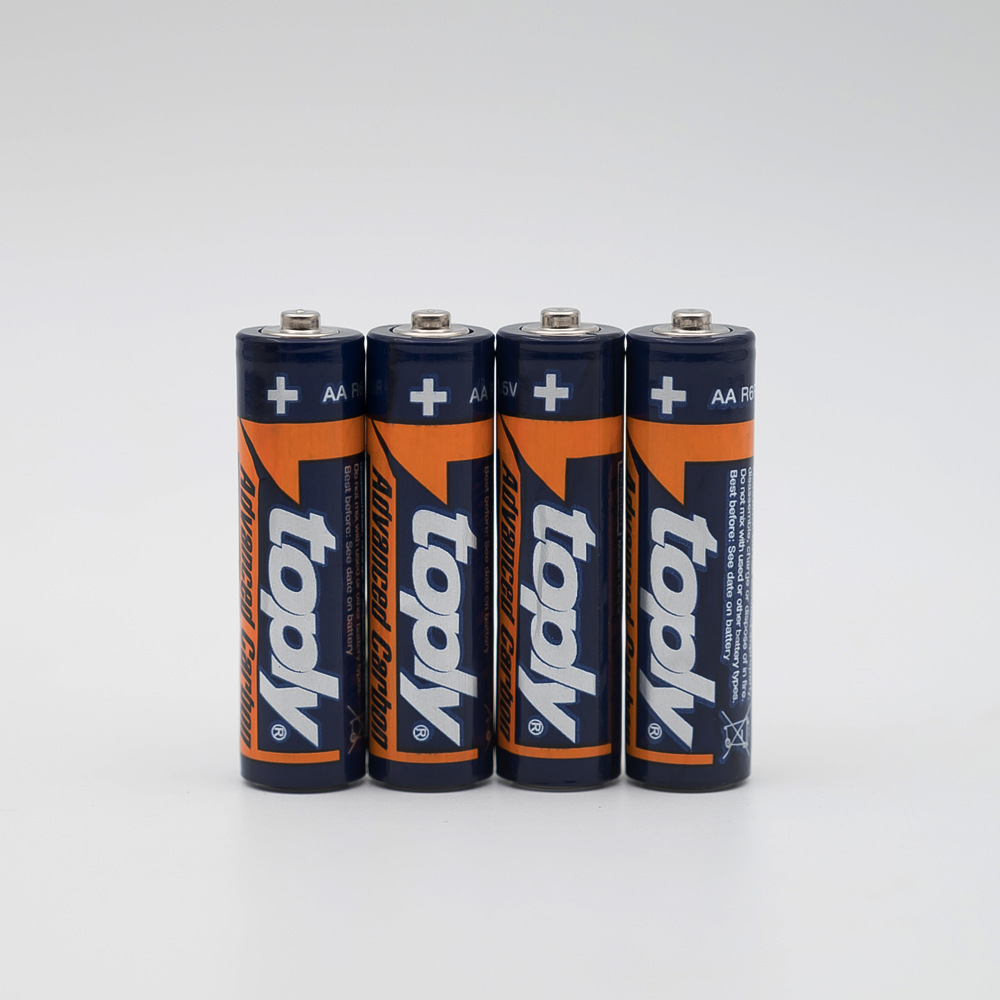 5号电池话筒电动玩具1.5V碳性AA干电池报警器环保R6P五号电池批发详情4
