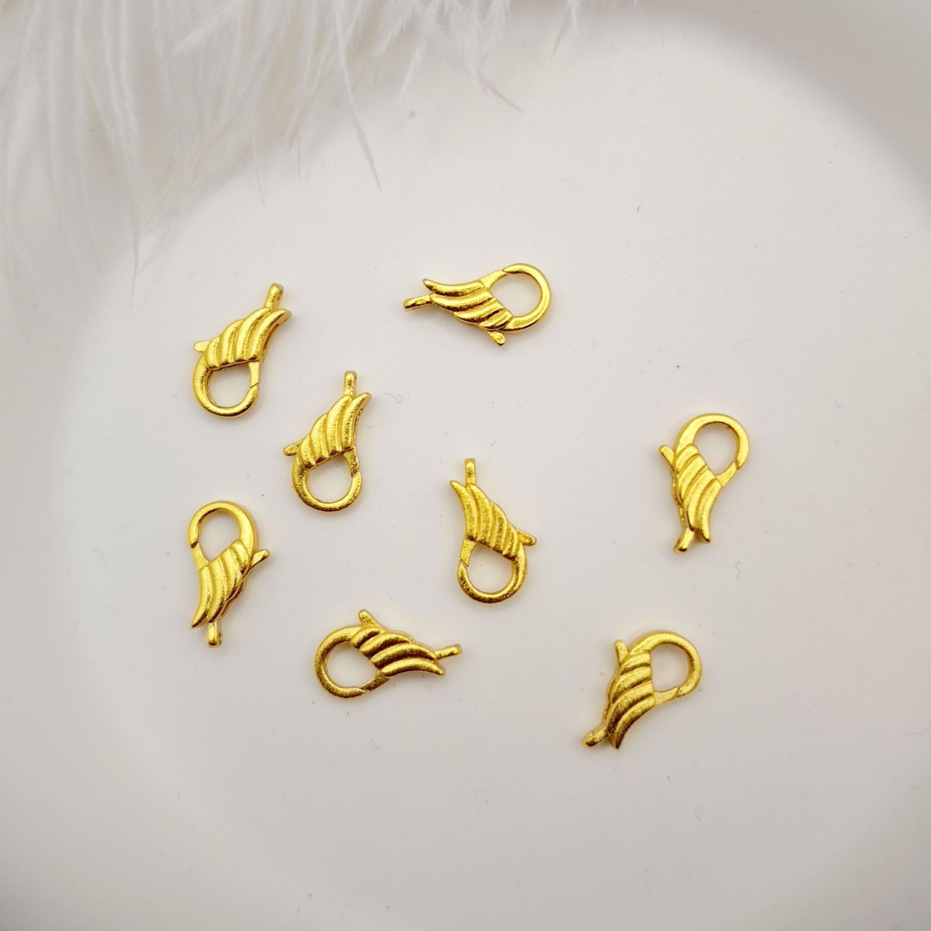 保色古法金饰品扣异型扣diy手链项链扣连接扣详情17