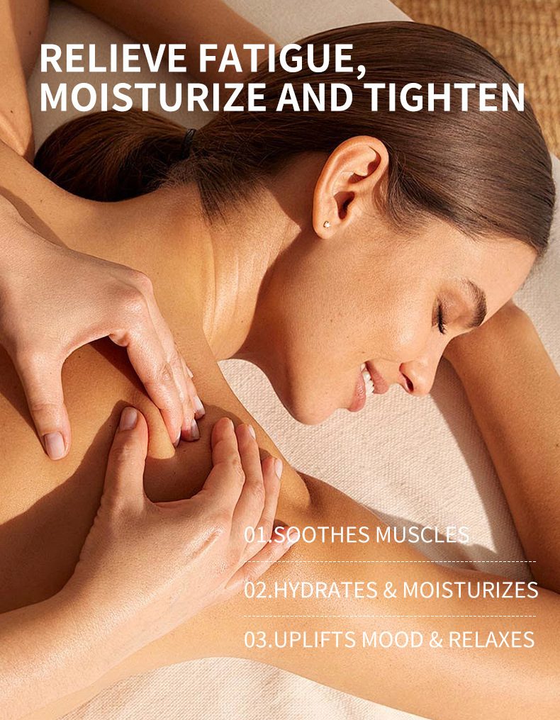 Cross-border Turmeric Massage Essential Oil Moisturizes, Unblocks meridians and generates heat. Foreign trade Ginger essential Oil Body Massage and Gua Sha Oil 200ml pic 10