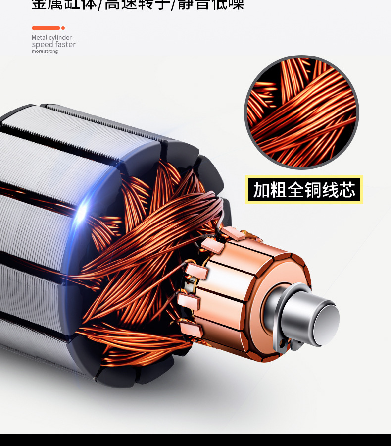 车用双缸车载充气泵12V24V便携式小轿车越野车轮胎电动汽车打气泵详情12