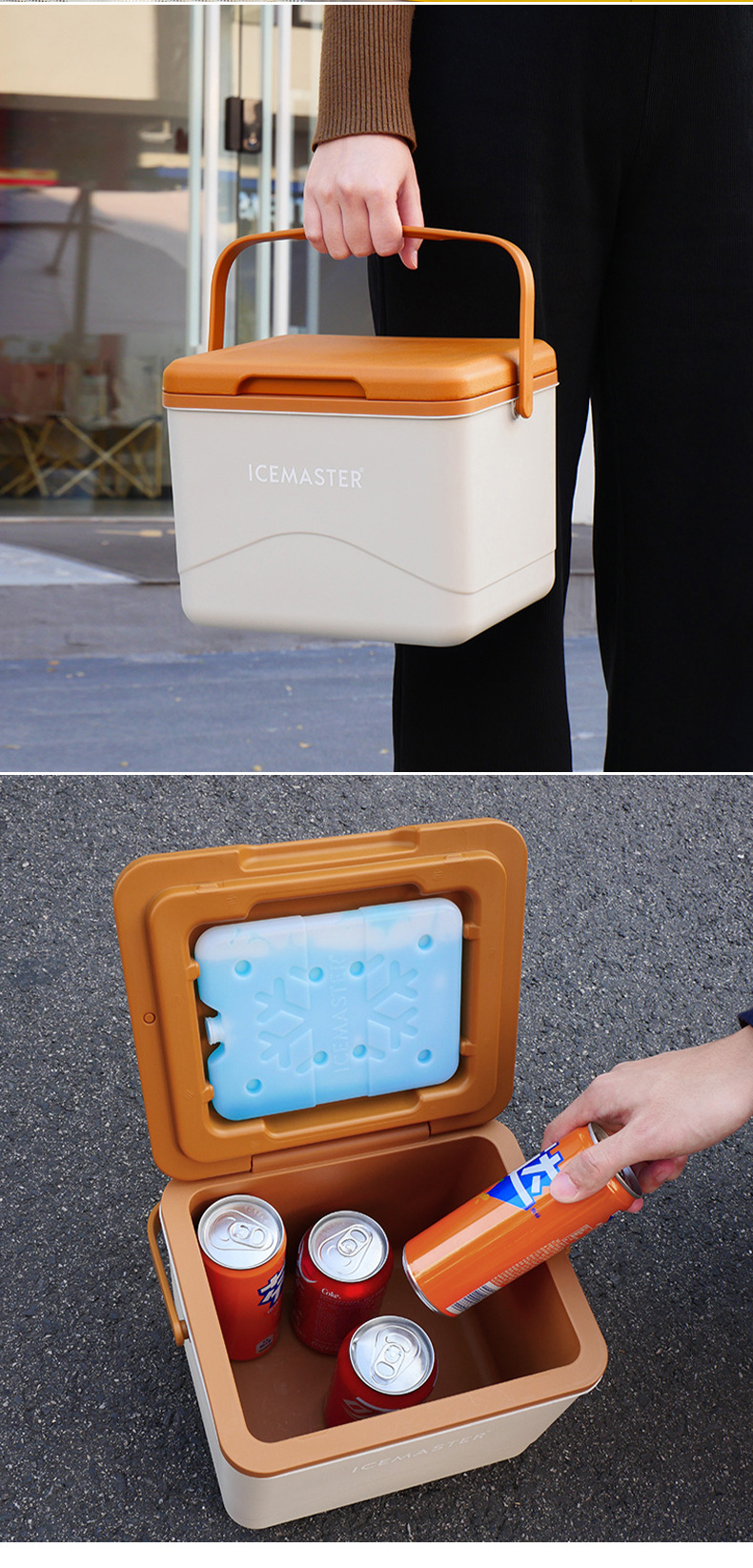 定制保温箱小型手提中秋国庆节海鲜高档冷藏礼盒便携5L户外保冷箱详情8