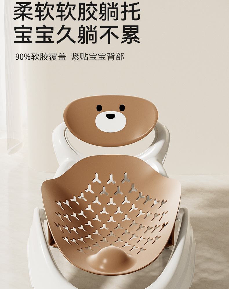 Baño de bebé tumbonas bañera artefato baño universal soporte de red bañera cama de baño antideslizante estera de baño para bebé recién nacido pic 10