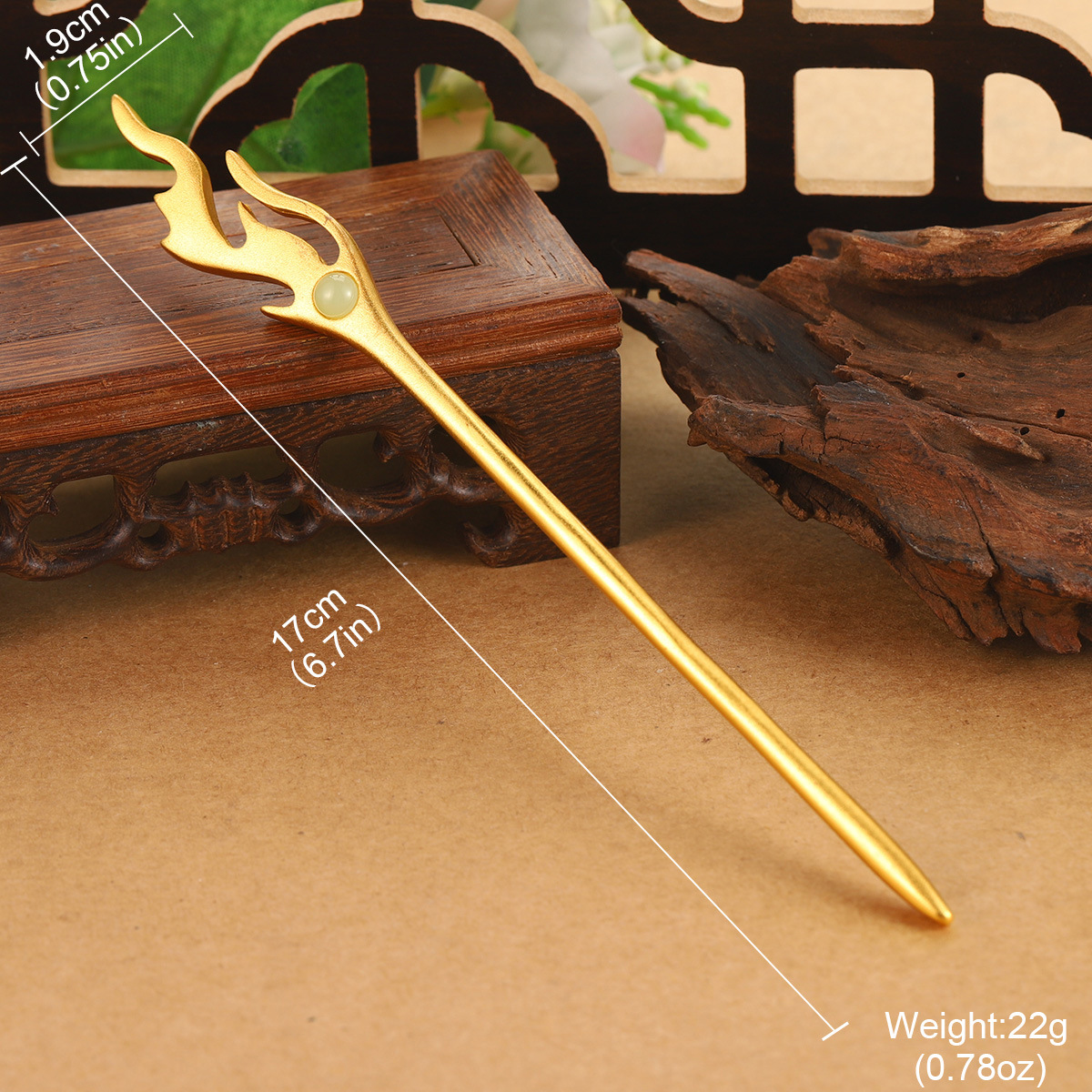 New ancient-style hair accessories, new hair forks, high-end Hanfu accessories, high-end ornaments, hollowed-out dragon geometric auspicious cloud hairpins wholesale pic 42