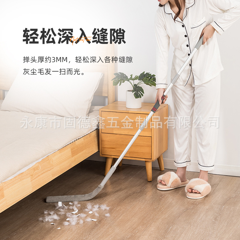 跨境新品拼接加长杆鸡毛掸子静电除尘打扫灰尘蜘蛛网缝隙清洁套装详情11