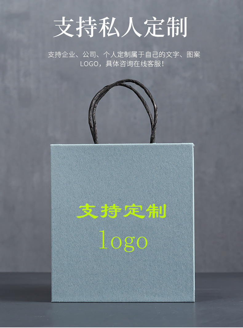 The Tea Charm Set is a simple and luxurious kung fu travel tea tray and tea ware. It is a portable and easy-to-use business activity gift pic 2