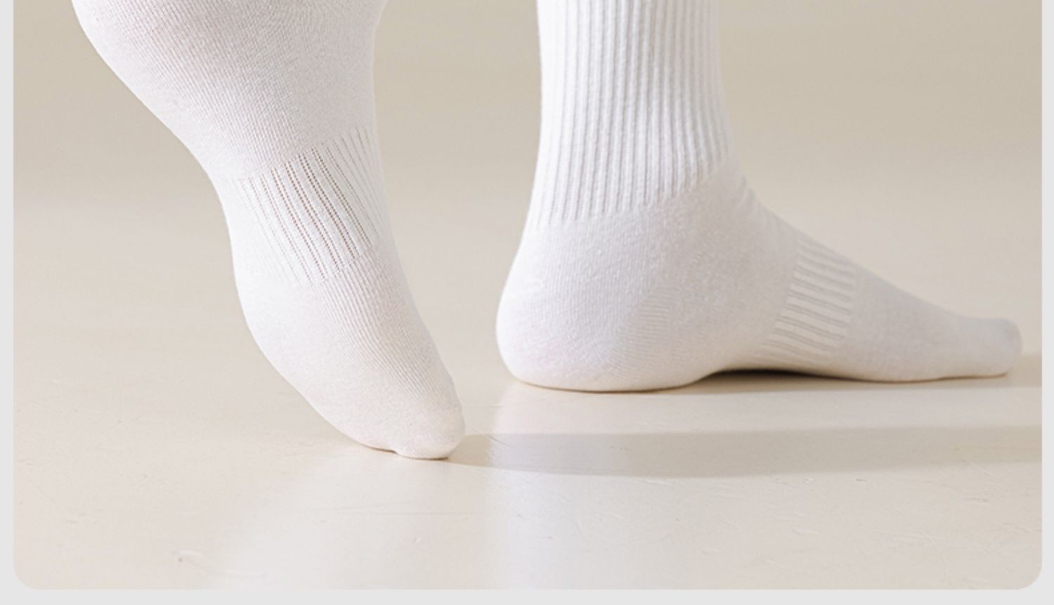 新疆长绒棉袜子黑白灰纯色抗菌束腰透气防臭商务休闲纯棉长筒袜子详情11